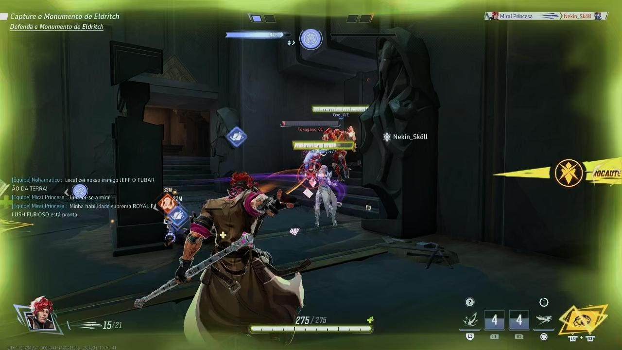 Marvel Rivals:Até que o gambit é facinho de jogar