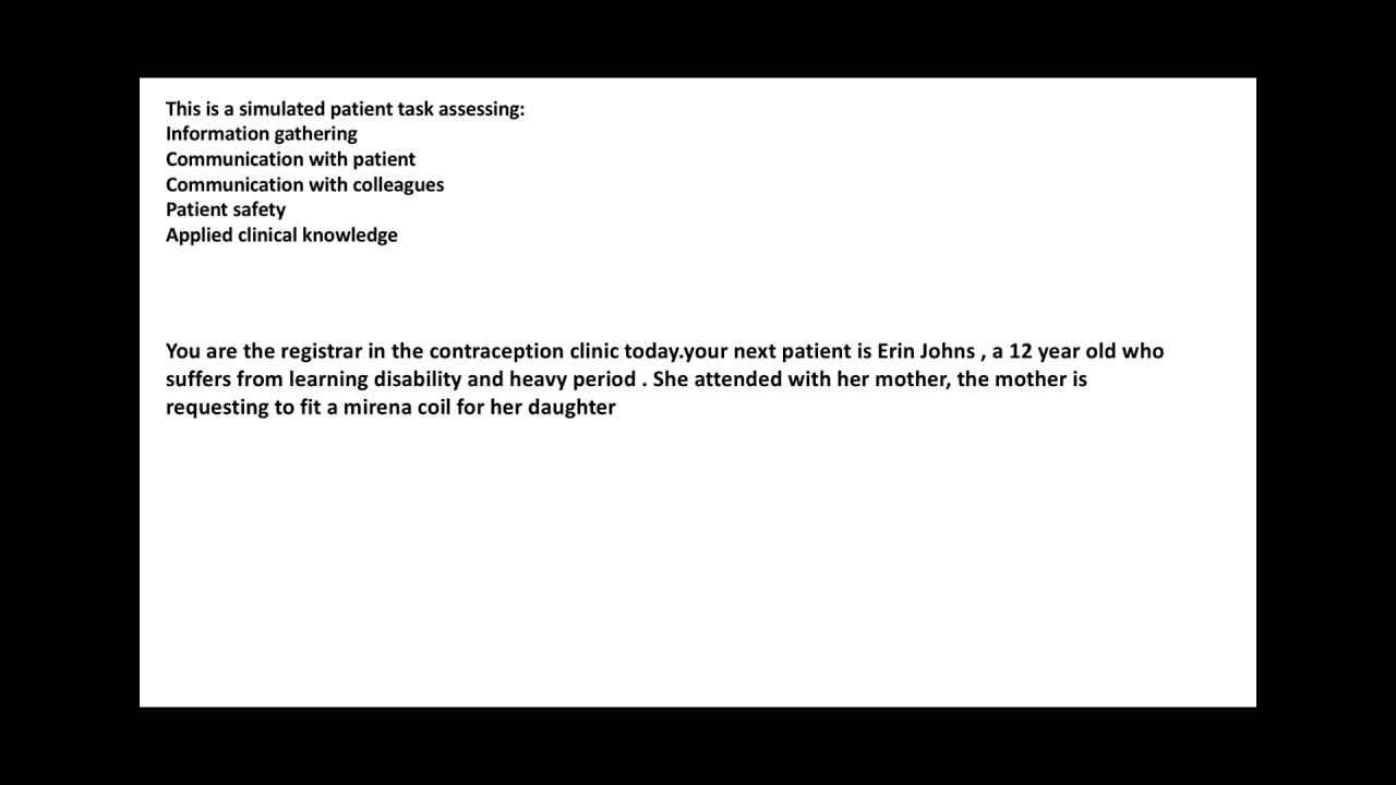 contraception advice for a child