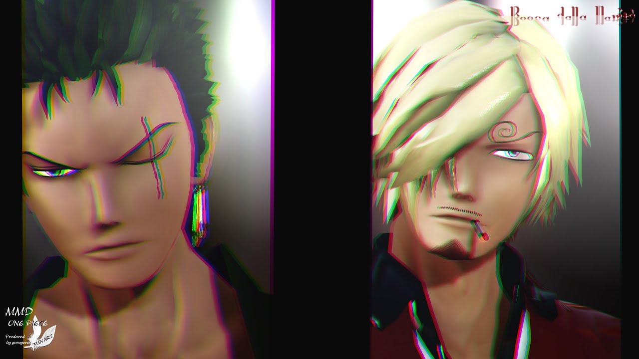 【MMDワンピ】ボッカデラベリタ 【双璧】
