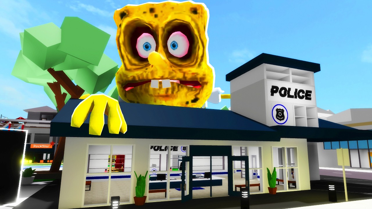 HOW TO TURN INTO GIANT SPONGEBOB in BROOKHAVEN!