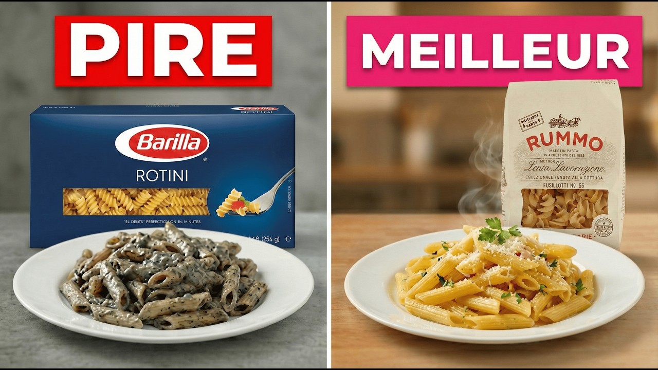 5 Marques de Pâtes à Éviter Absolument...Et 5 Excellentes !
