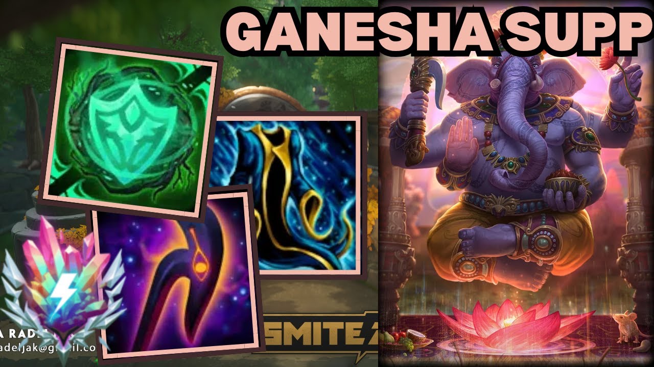 A Tale Of Support! - Ganesha Deity Support Smite 2 Gameplay