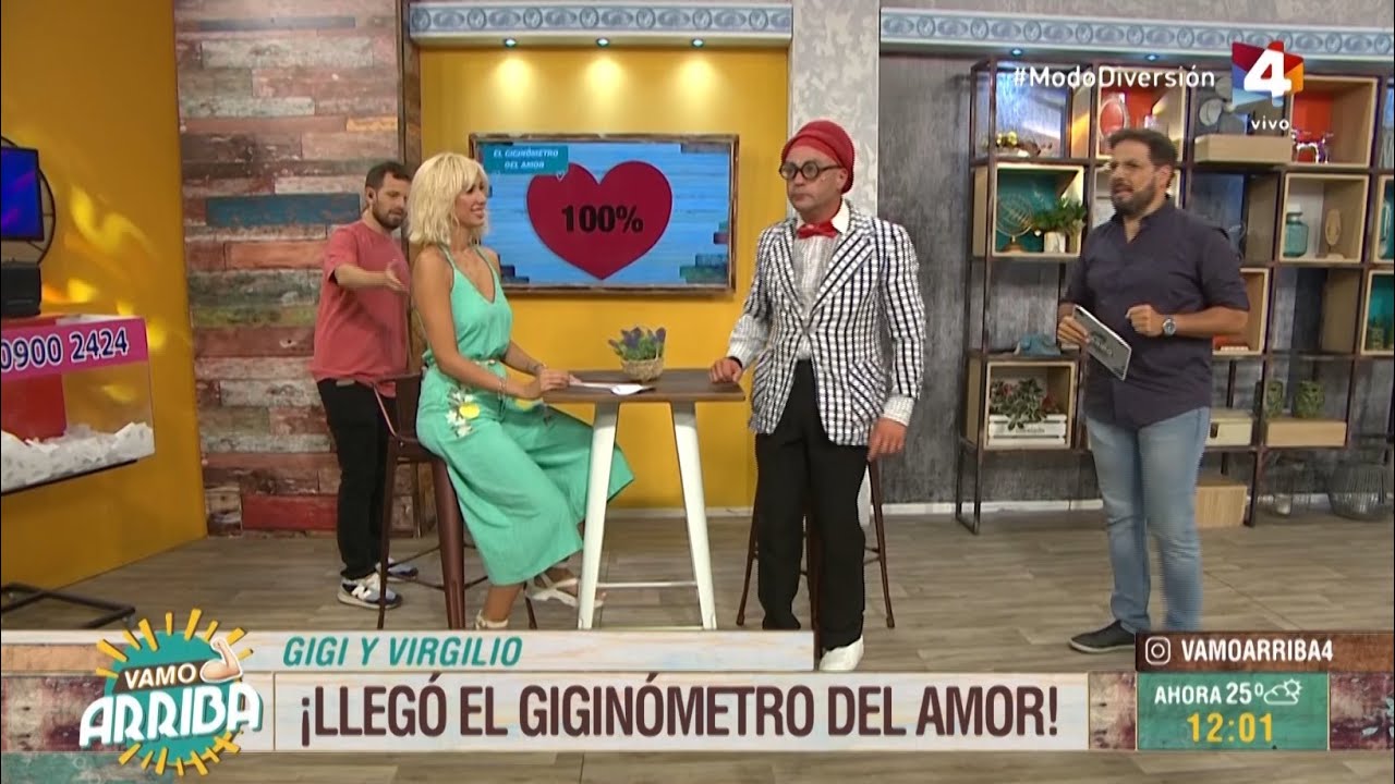 Vamo Arriba - A corazón abierto: Virgilio está enamorado de Giannina