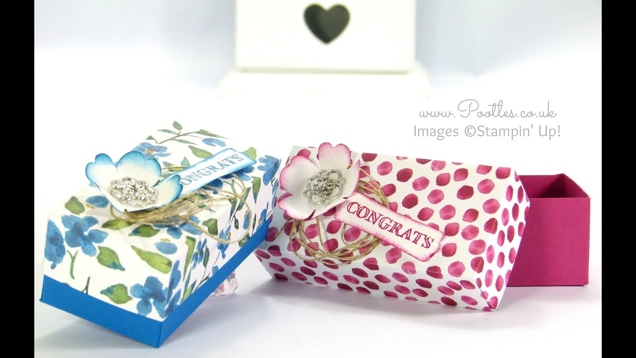 SpringWatch 2015 Rectangular Floral Lidded Box Tutorial