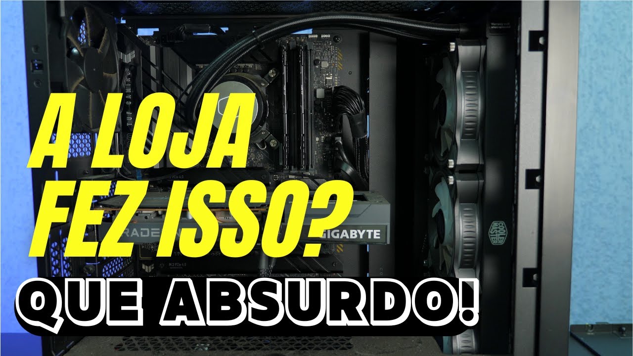 PC PERDENDO DESEMPENHO? Tinha ERROS ABSURDOS na montagem!
