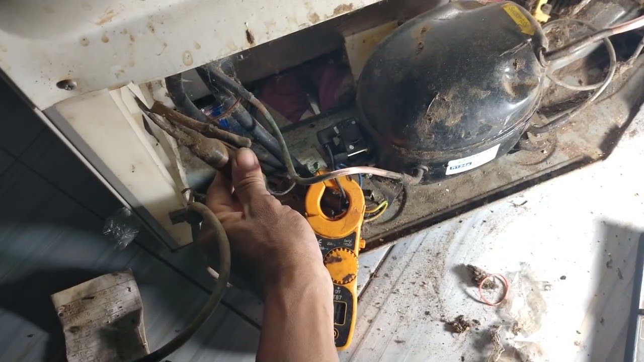 kulkas polytron 1 pintu,hidup tapi gak dingin/tak ada pembekuan