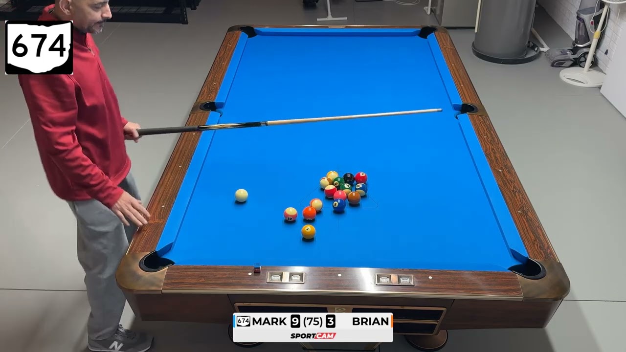 Mark v Brian (75) 3 games 1-24-26 {26 ball run}