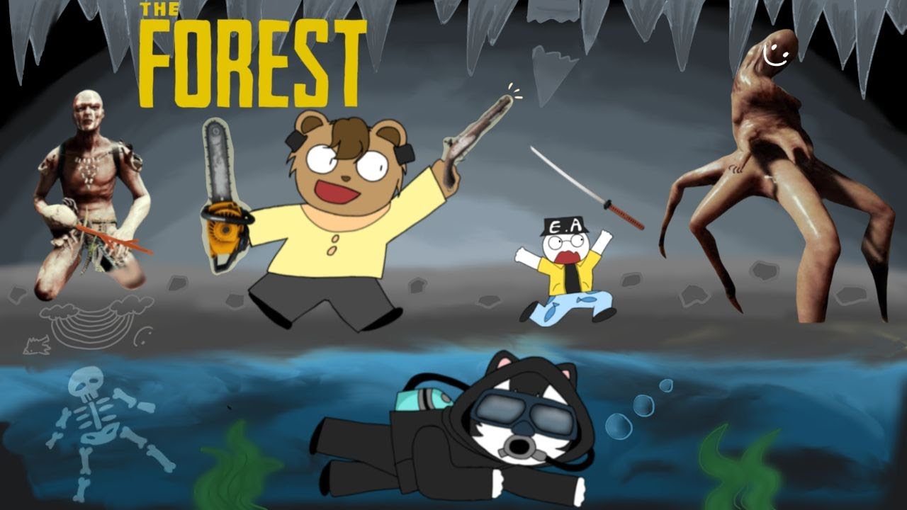 IT'S A CHAINSAW MASSACRE IN THE FOREST | The Forest (Part 2)