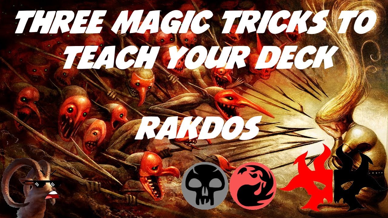 Three Magic Tricks To Teach Your Deck: Rakdos