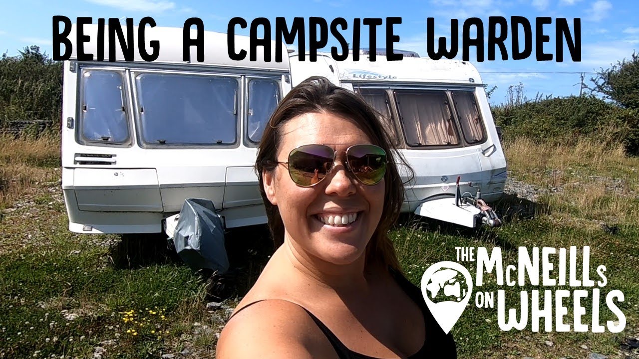 Escape the rat race and live in a caravan! ...Life as a campsite warden in the UK