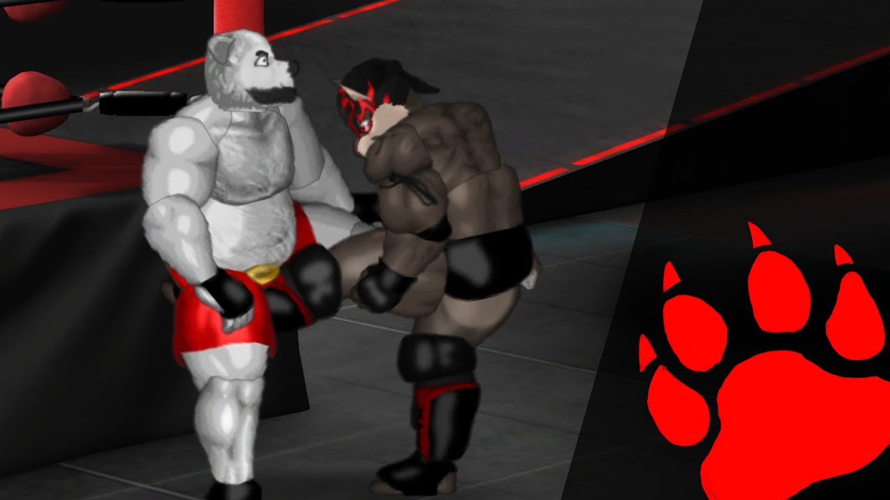 [Request] Russian Polar Bear challenges Outlaw Wolf the Underground Champ