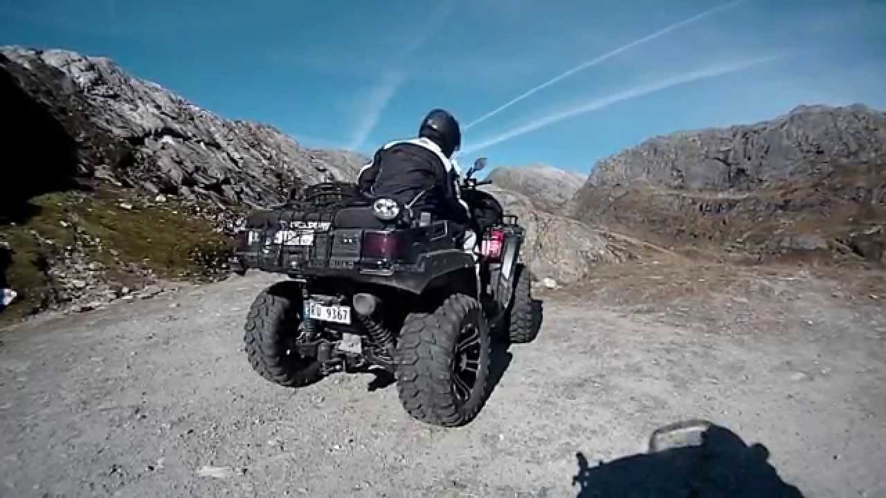 Can-am and Polaris in stølsheimen 1, Norway - 2014