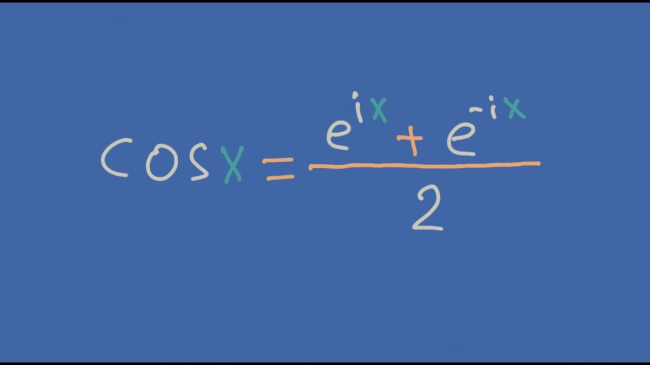 cosx in terms of e and i PROVED