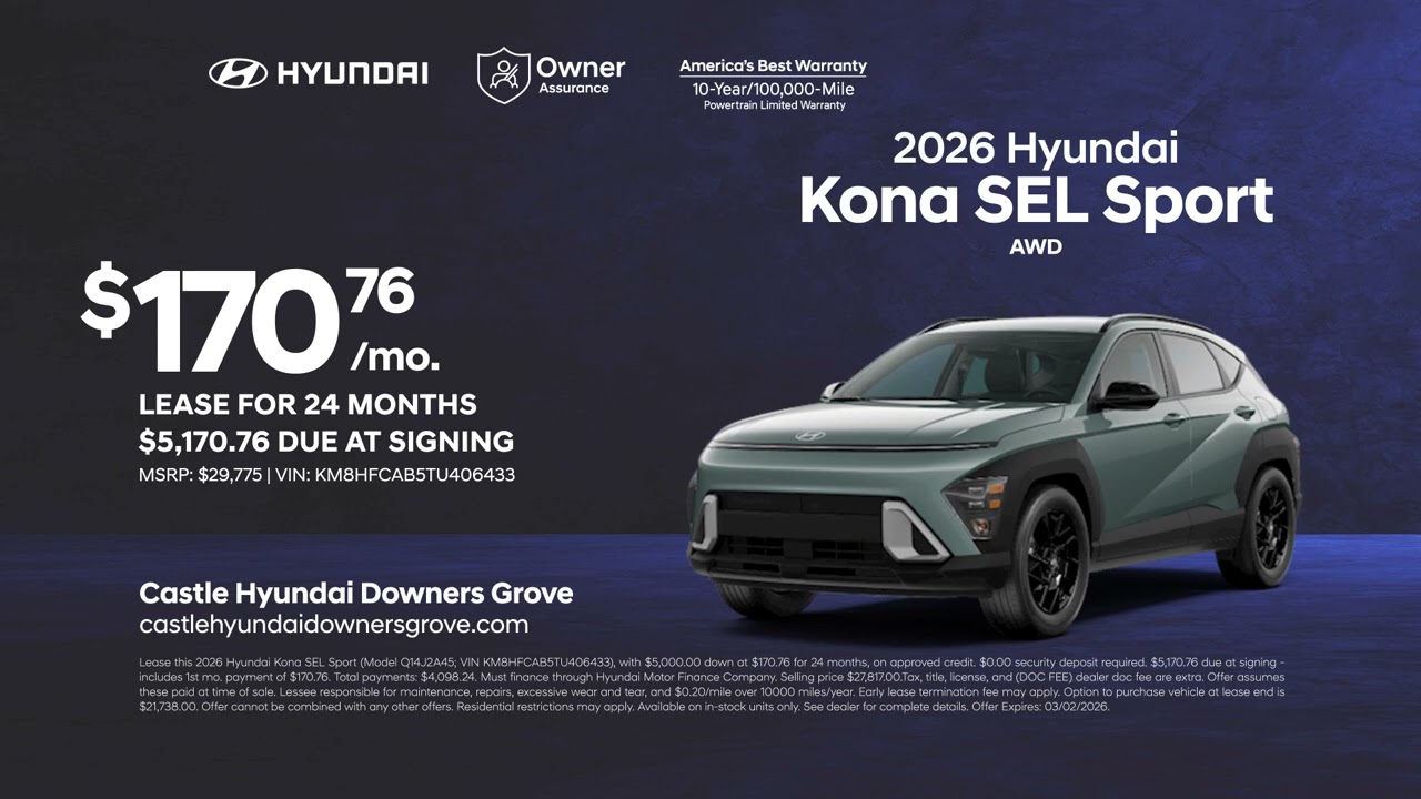 Hyundai Kona 02/21/2026 6979752