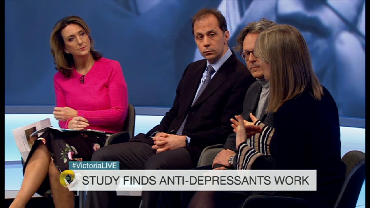 Antidepressants are effective: discussion on BBC Victoria Derbyshire