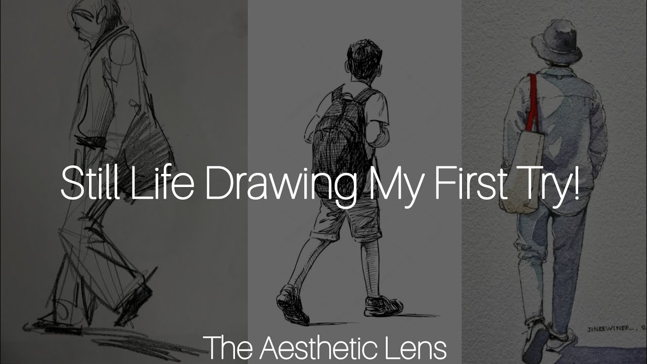 Beginner Artist Tries Still Life Drawing – Live Session