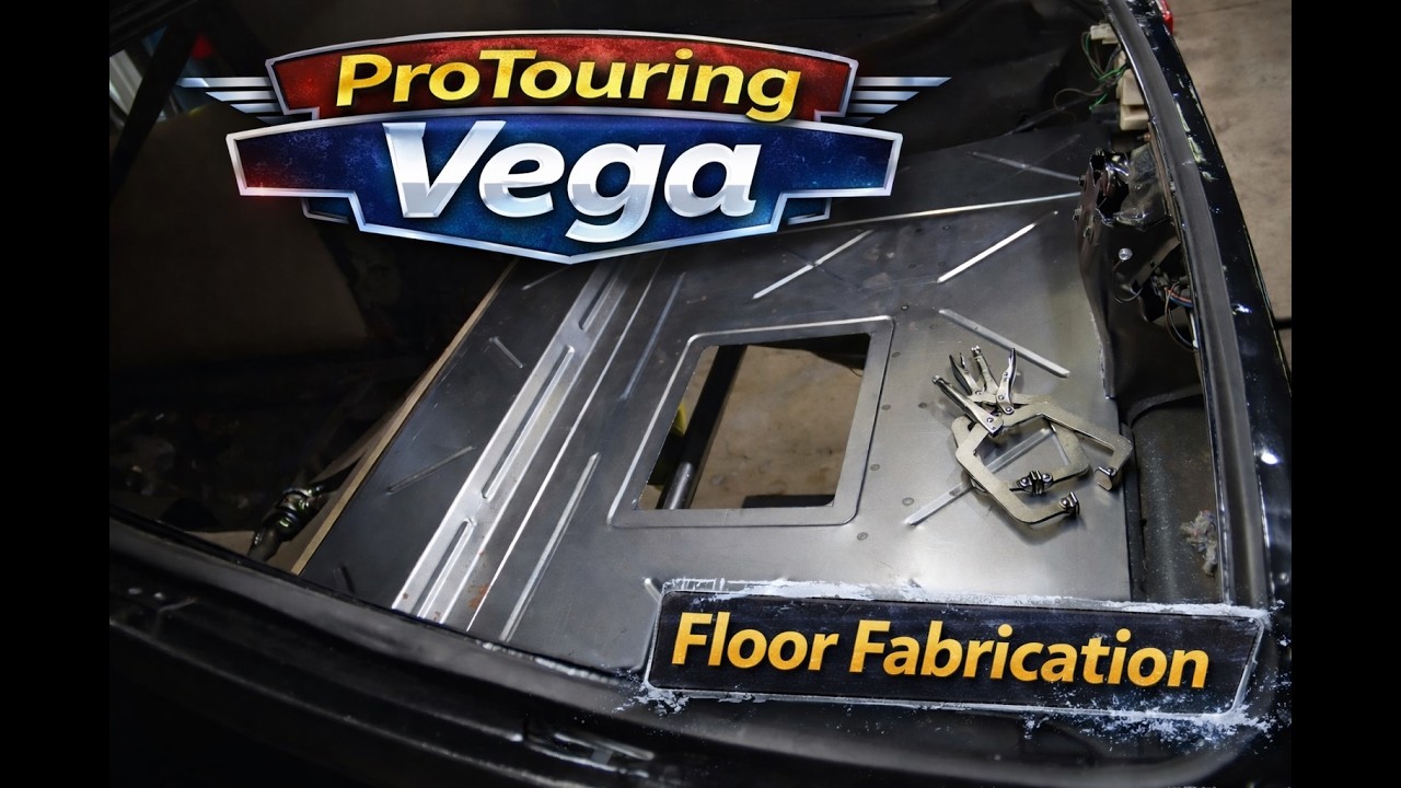 ProTouring Chevy Vega build Video 3 - Rocker panel, mini-tubs & rear floor fabrication at MetalWorks