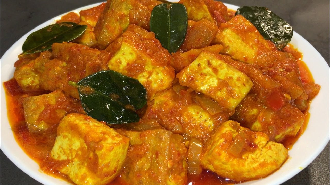 Tofu Sambal | Malaysian Recipe | Sambal Tahu | Vegan Recipe