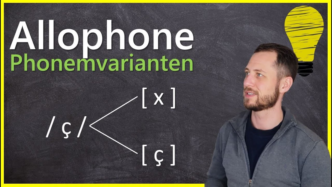 Allophone - Varianten von Phonemen