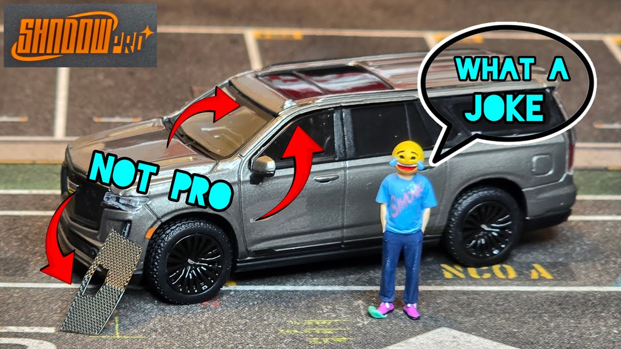 What a Joke! Very disappointed by the Shadow (not) Pro Escalade V ESV in a 1/64 scale. GCD ripoff?