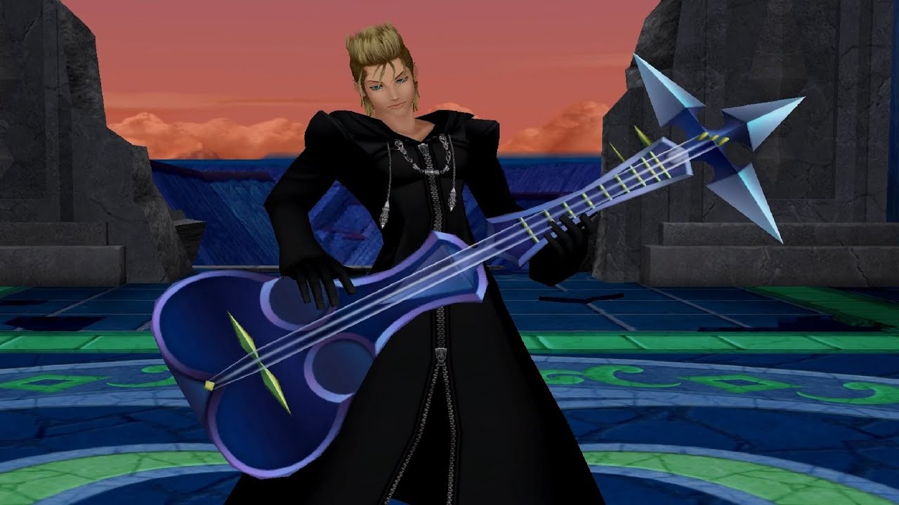 Kingdom Hearts 2: Data Demyx Boss Fight (PS3 1080p)