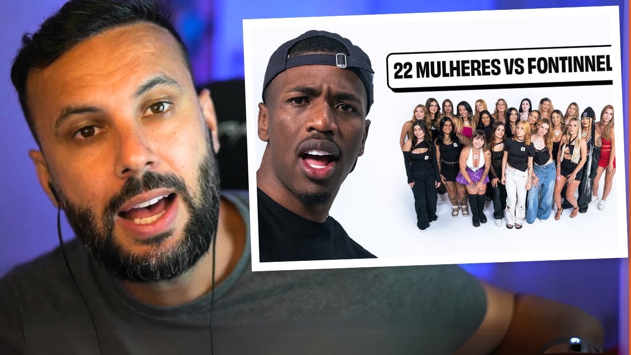 FONTINELLE vs 22 MULHERES - REACT NERD SEDUTOR