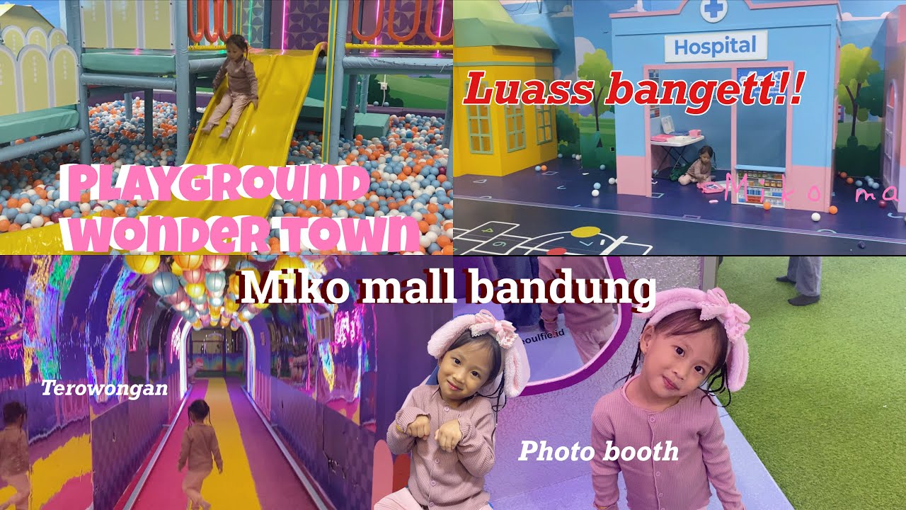 PLAYGROUND BARU DI MIKO MALL BANDUNG‼️LUASS BGT✨