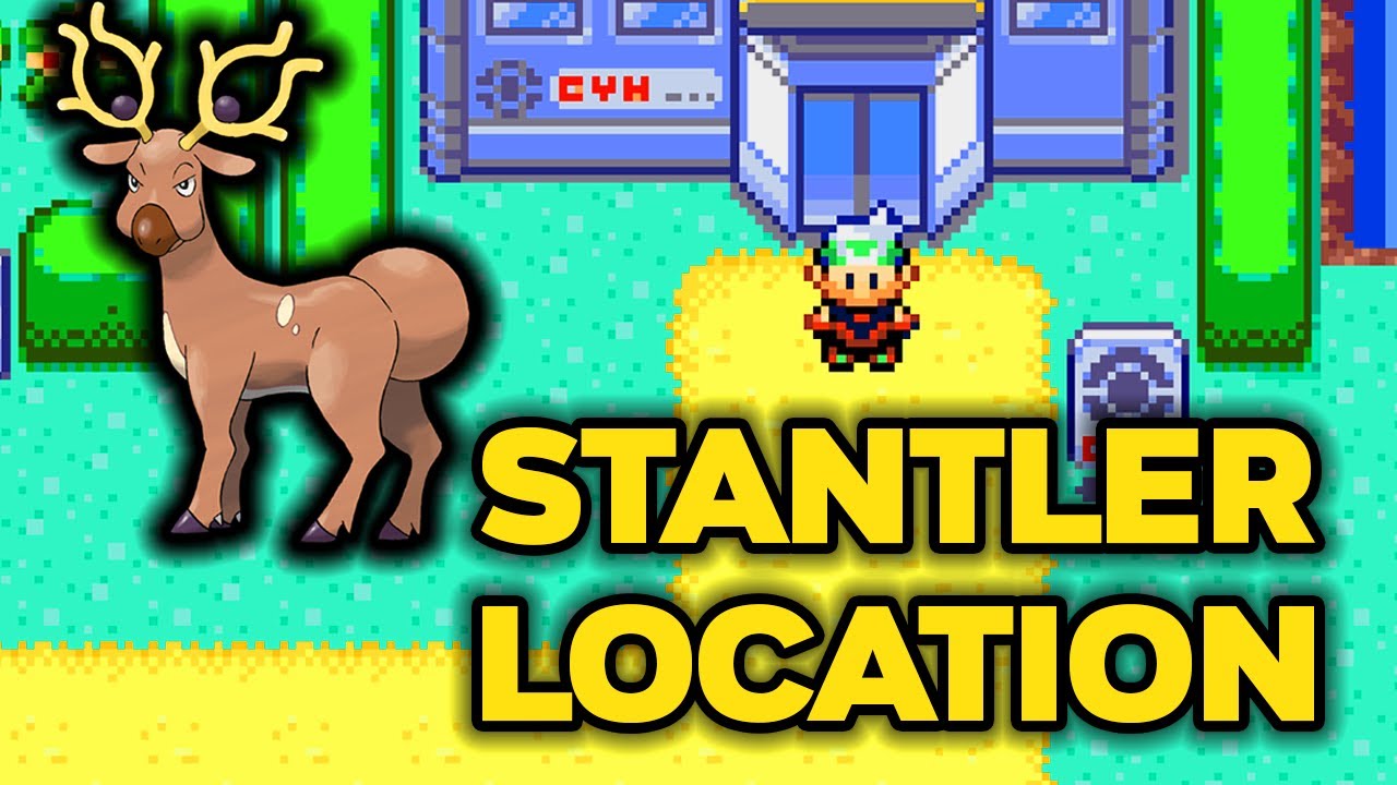How to Catch Stantler in Pokemon Emerald!