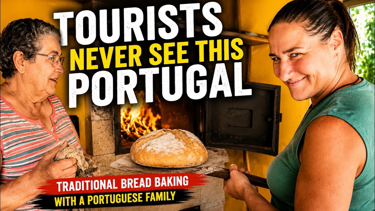 TOURISTS NEVER SEE THIS PORTUGAL | Traditional Bread Baking With a Portuguese Family