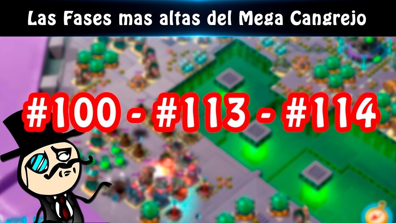Boom Beach | Las Fases mas altas del Mega Cangrejo