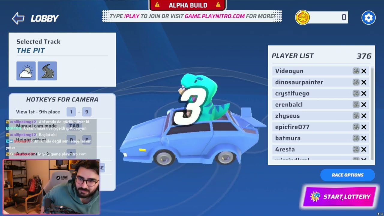 Videoyun Nitro Stream Racing oynuyor - 31/1/2023