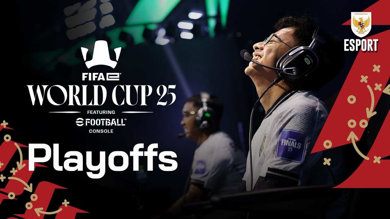 LIVE! FIFAe World Cup 25™ ft. eFootball Console - Day 3 – Playoffs