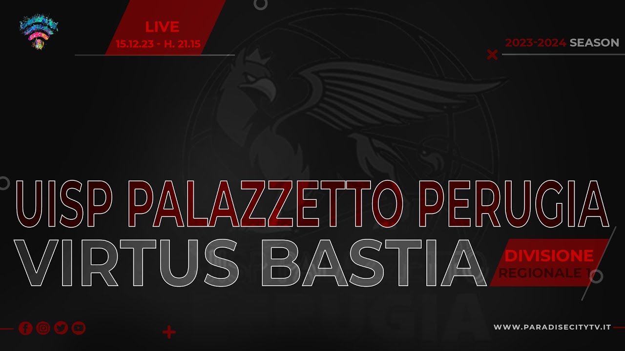 DIVISIONE REGIONALE 1 BASKET 2023-2024 - UISP PALAZZETTO PERUGIA BASKET VS. VIRTUS BASTIA