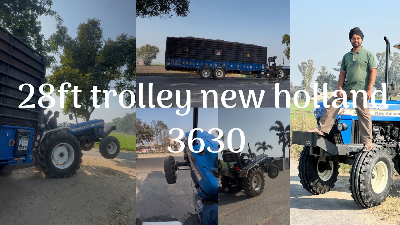  Jatt life vlogs / new vlogs / 28ft trolley 3630 / 🤙🏻 @rashpinder_aujla 