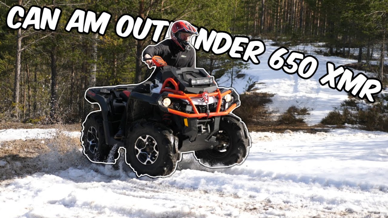First ride 2020 | CAN-AM OUTLANDER 650 XMR VS YAMAHA YZ450F