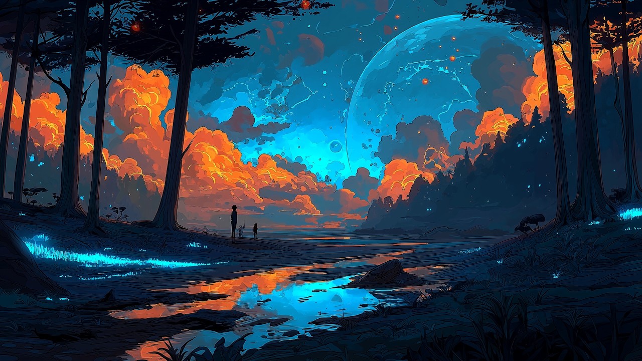 Moonlit Glade – Calming Medieval Fantasy Music for Meditation and Cozy Reflection 🌙✨