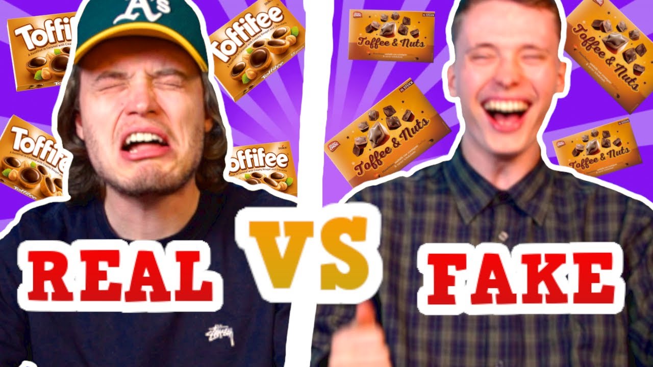 REAL vs FAKE w/ Ochutnávačssie