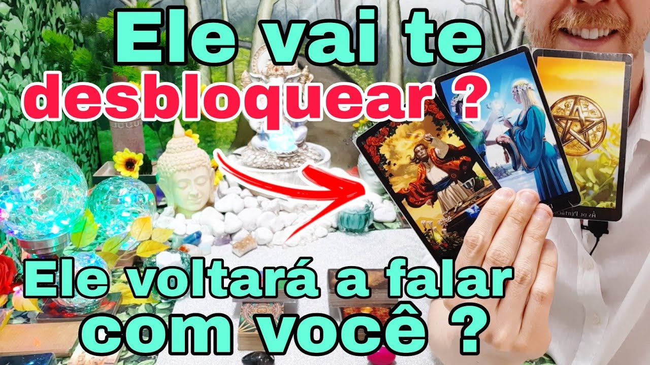 Ele vai me desbloquear  ? Ele vai falar comigo tarot ? #elehojetarot, #oreidooraculo