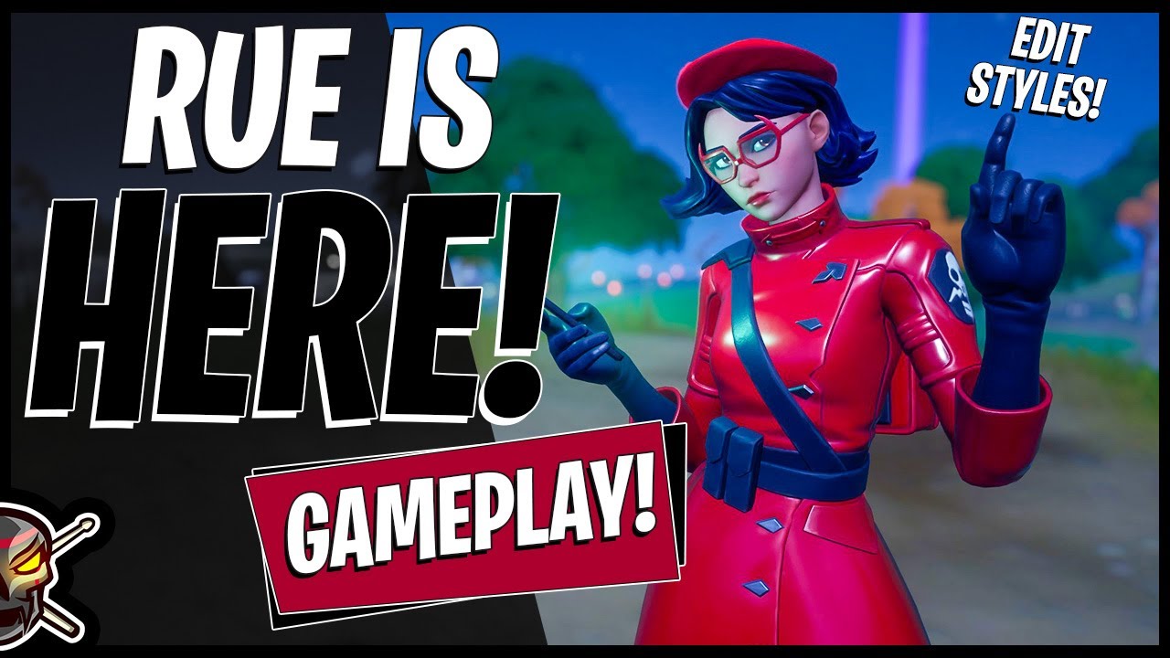 New RUE Skin! Gameplay + Combos! Before You Buy (Fortnite Battle Royale)
