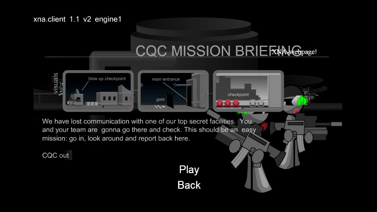 CQC Flash Game OST - battle0
