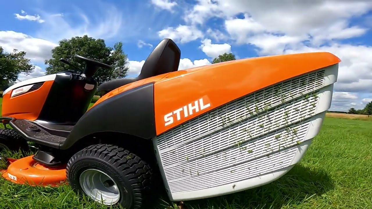 Traktor - kosiarka STIHL RT 5112 - co potrafi ta bestia?