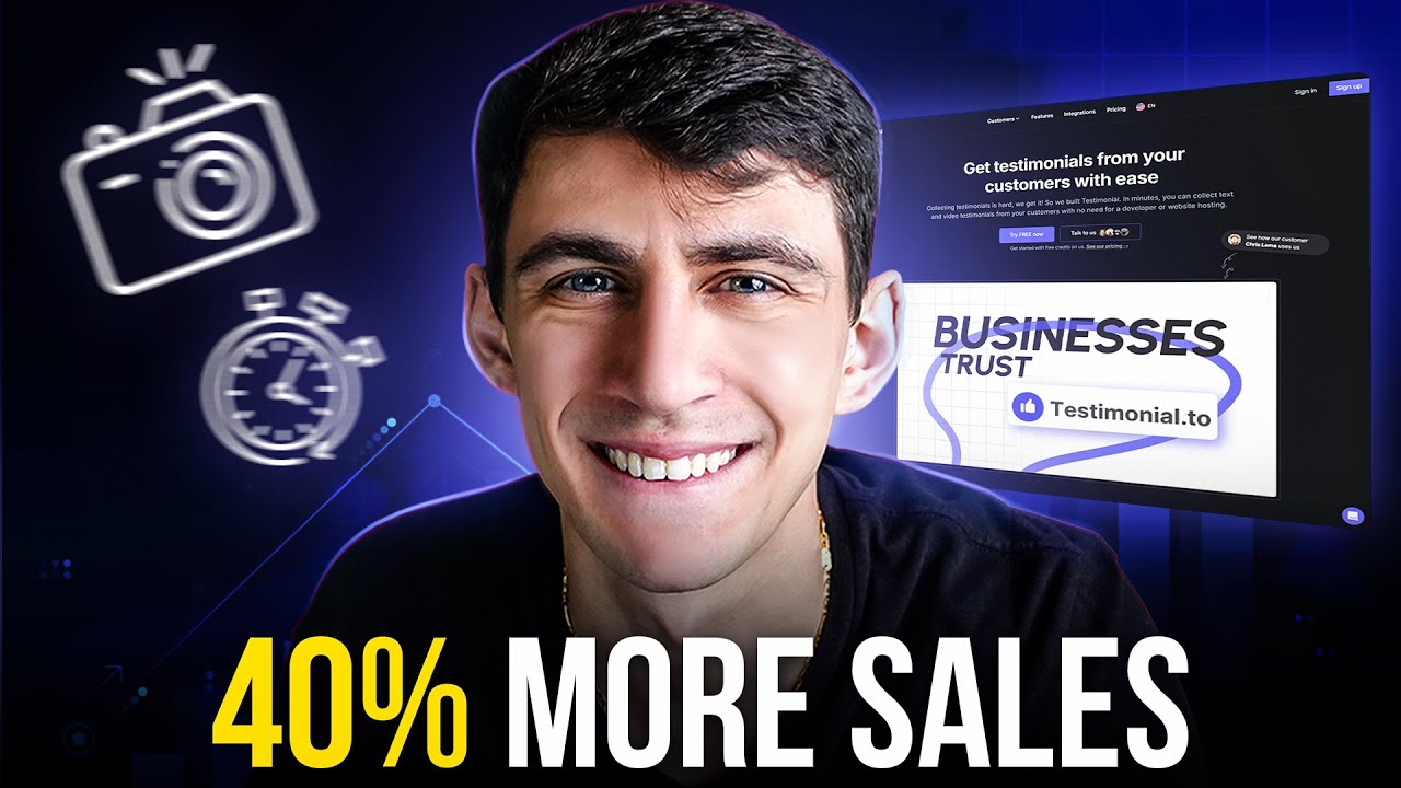 The 5 Minute Video Testimonial System That's Converting 40% More Visitors