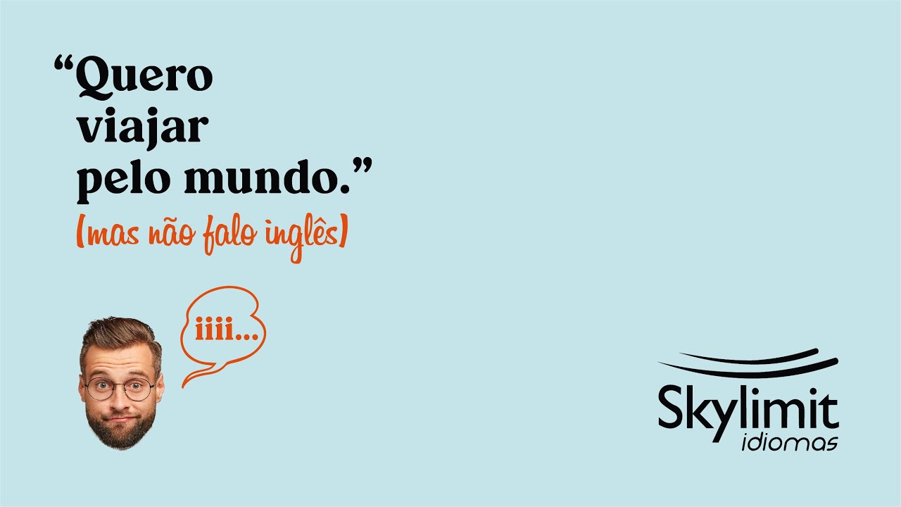QUERO VIAJAR PELO MUNDO, MAS N&Atilde;O FALO INGL&Ecirc;S.