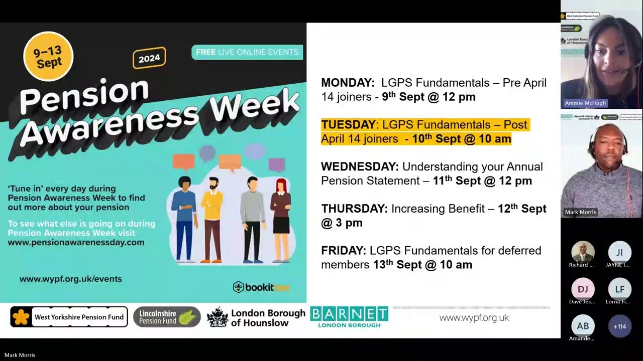 Pension Awareness Week - Post 2014 joiners