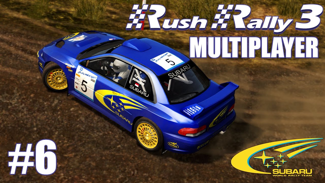 Rush Rally 3 Multiplayer Session 6