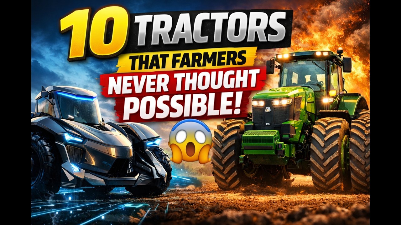 10 Tractors That Farmers Never Thought Possible