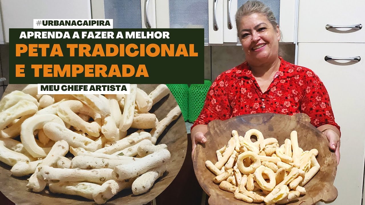 PETA CASEIRA TRADICIONAL E TEMPERADA