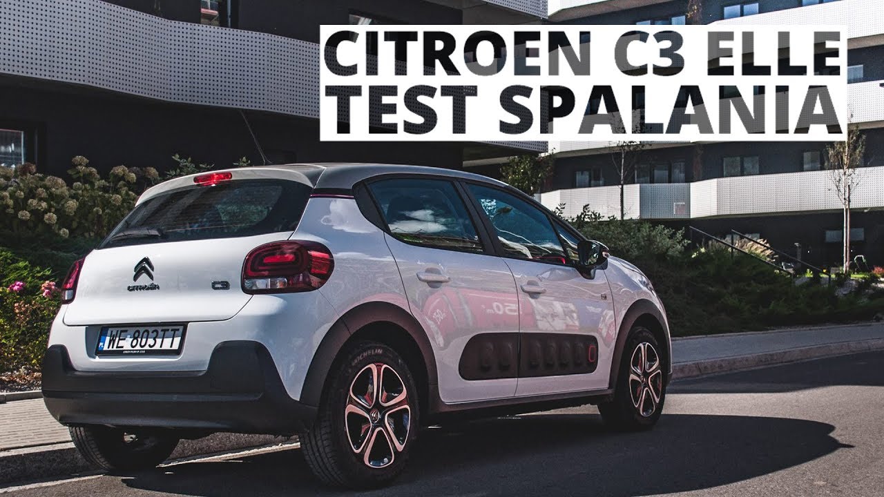Citroen C3 Elle 1.2 PureTech 82 KM (MT) - pomiar zużycia paliwa
