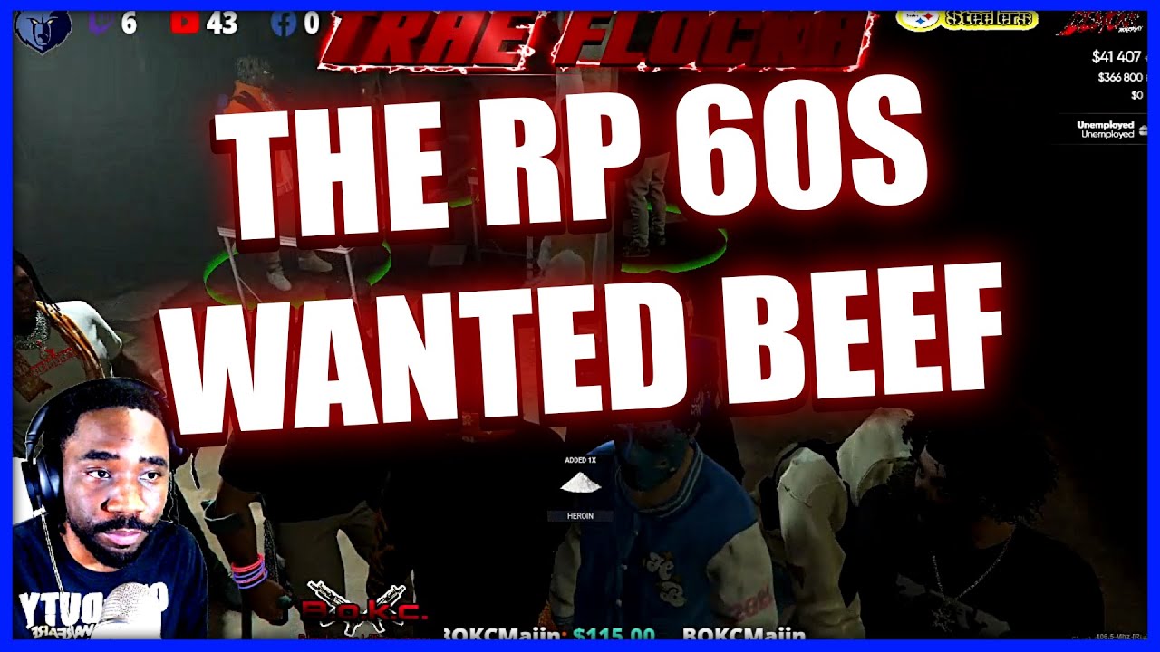 HILARIOUS ARGUMENTS! GTA 5 RP! FLOCKA VS THE RP 60S! THEY WANTED SMOKE! #BOKC #GOMFSFB
