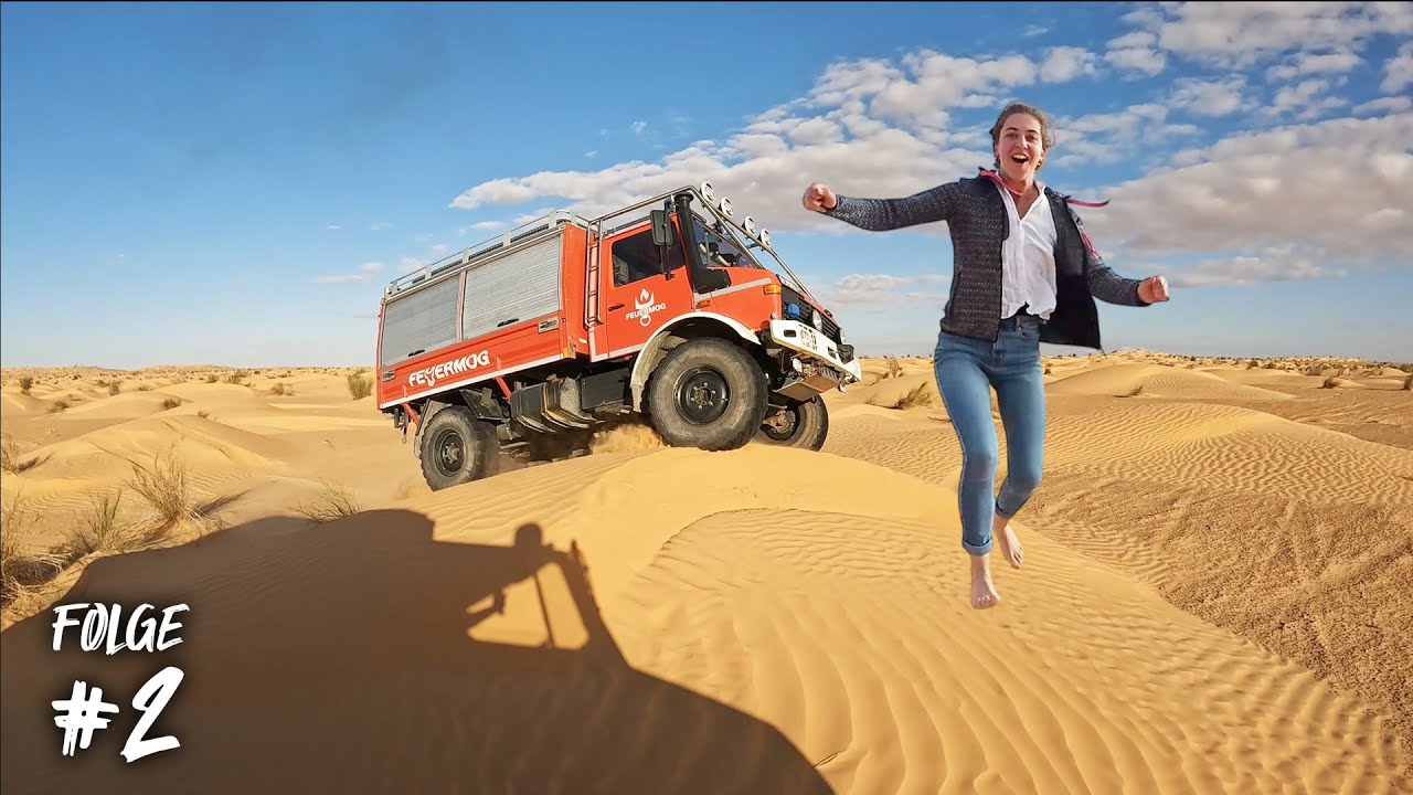 Endlich im Sand! - Unimog Expedition Sahara | FEUERMOG Behind The Scenes #2